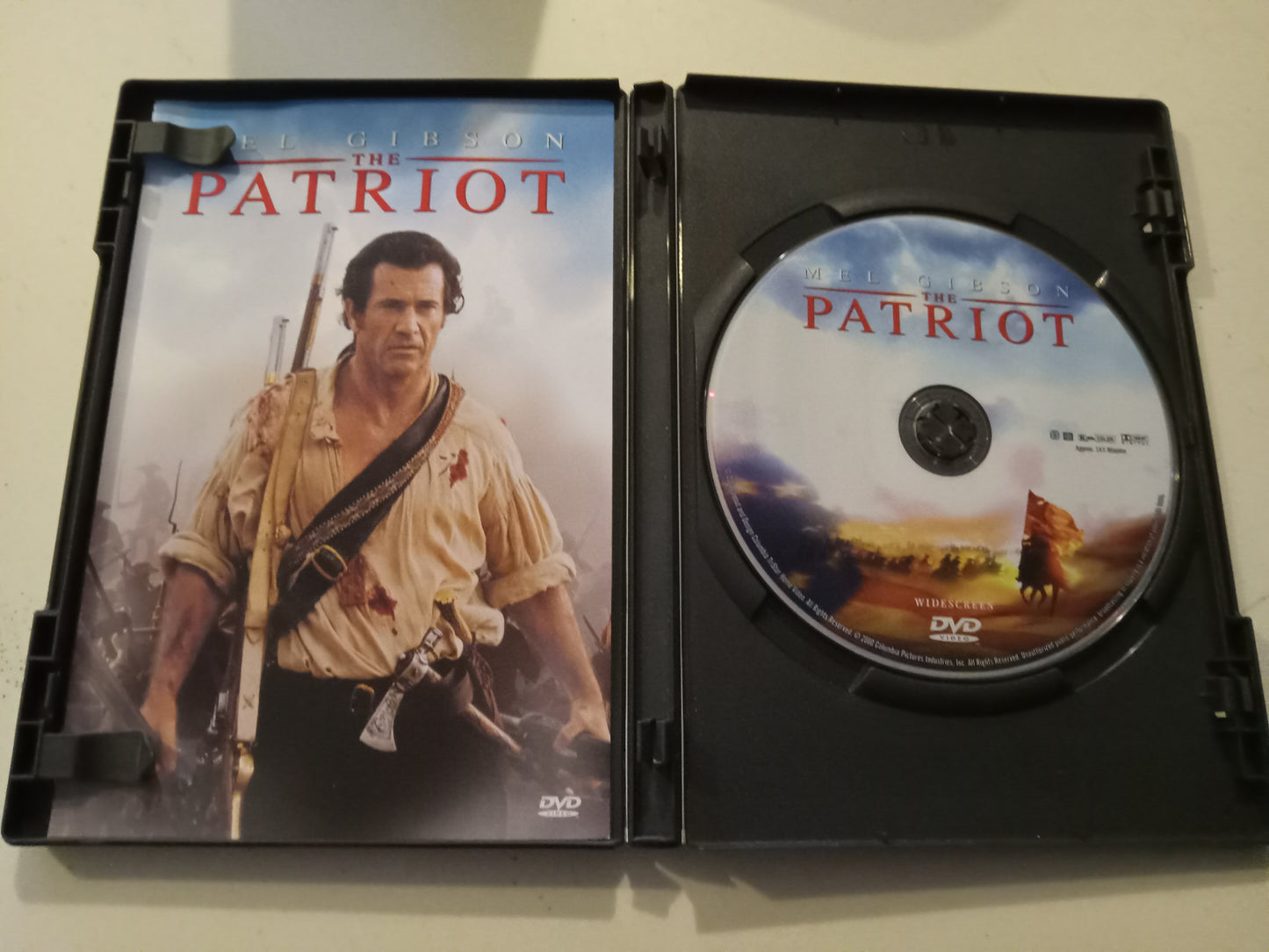 The Patriot, DVD Movie Extended Cut/Special Ed., Mel Gibson Widescreen, Rated R, NEW/USED
