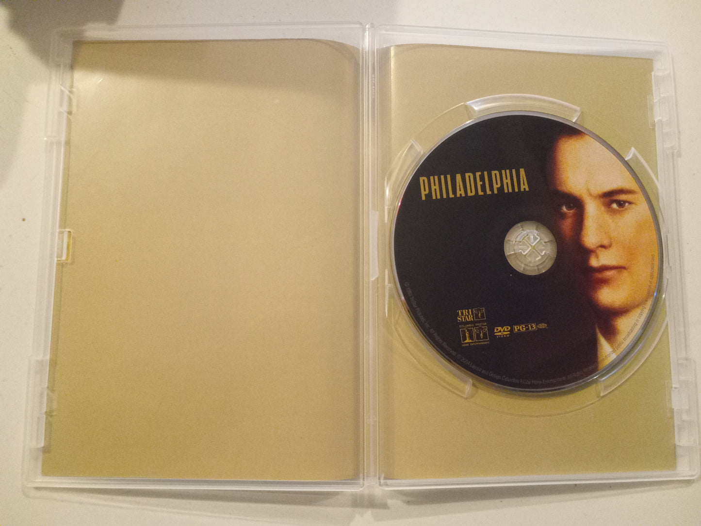 Philadelphia, DVD Movie, Widescreen, Rated PG-13, USED
