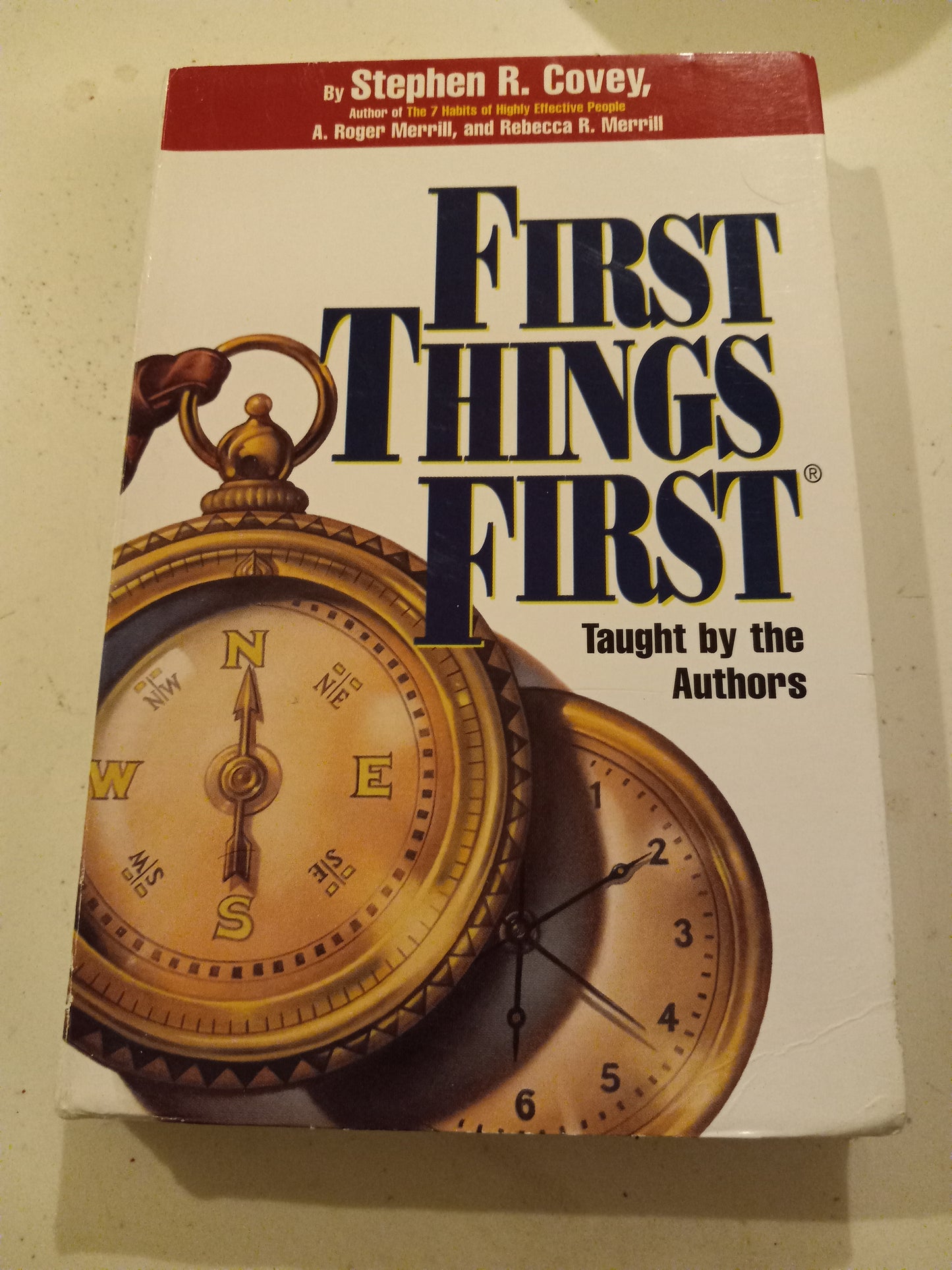 First Things First, Stephen R. Covey & Merrill, Book 4 of 6, 1 & 2 | 5 & 6 Cassette Tapes, Rare NEW