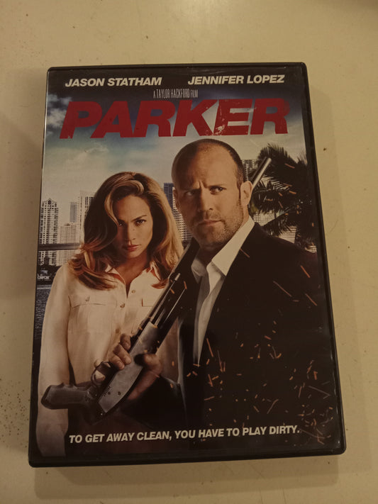 Parker, DVD Movie Widescreen, Rated R, USED