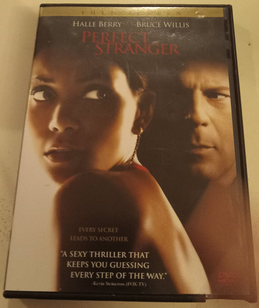 Perfect Stranger, DVD Movie Halle Berry Widescreen/Fullscreen, Rated R, USED