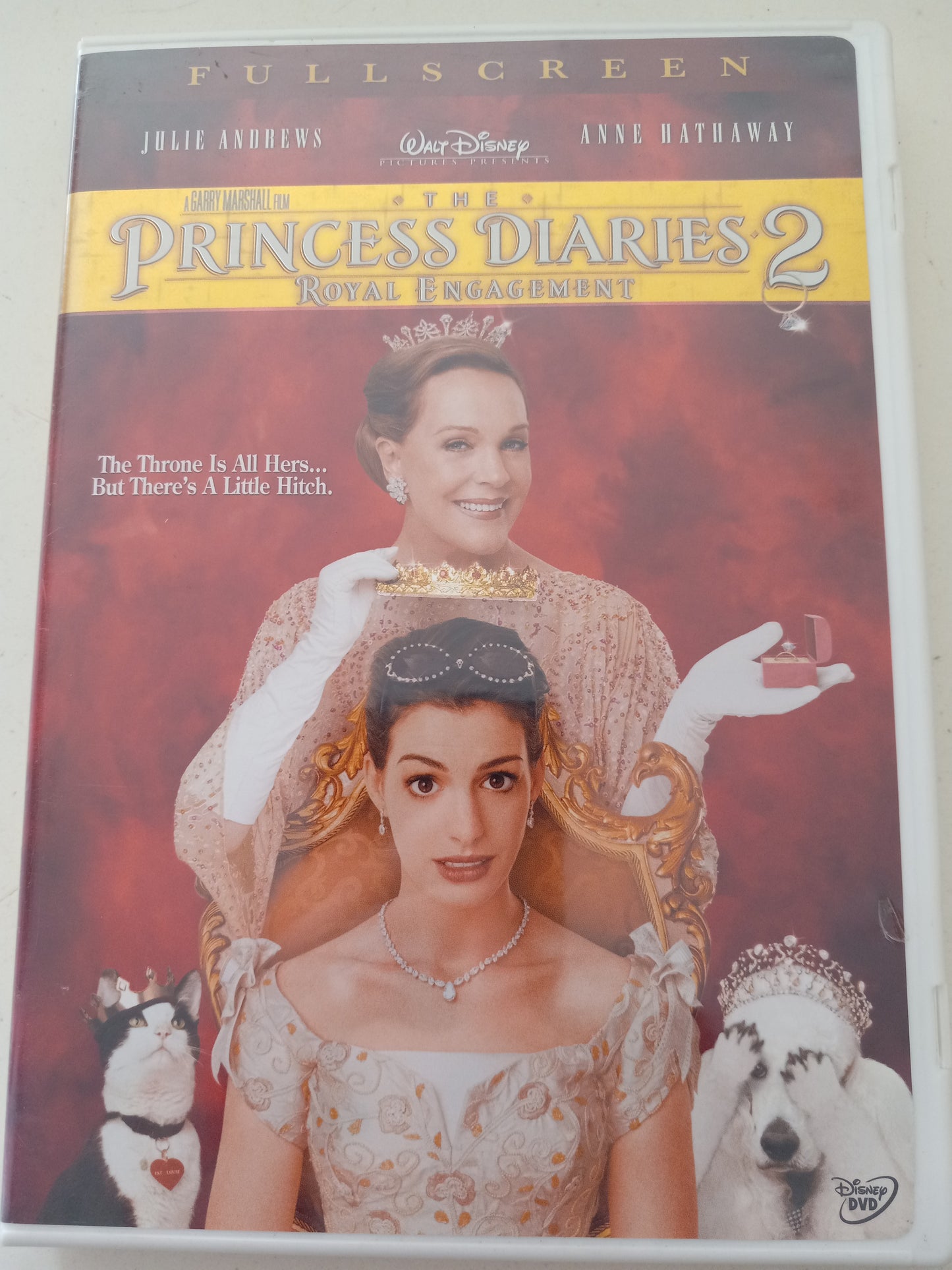 The Princess Diaries 2 Royal Engagement, DVD Movie, Fullscreen, Rated G, USED