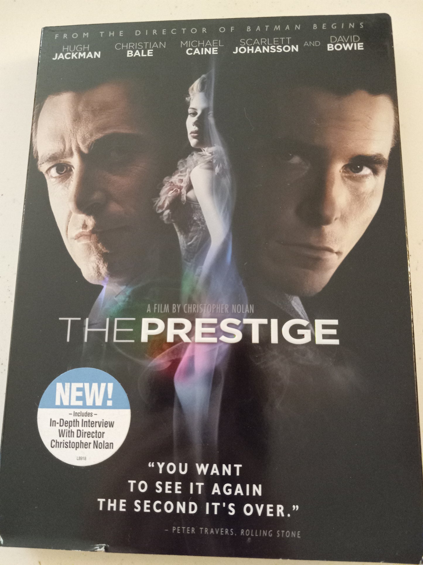 The Prestige, DVD Movie, Hugh Jackman Widescreen, Rated PG-13, NEW/USED