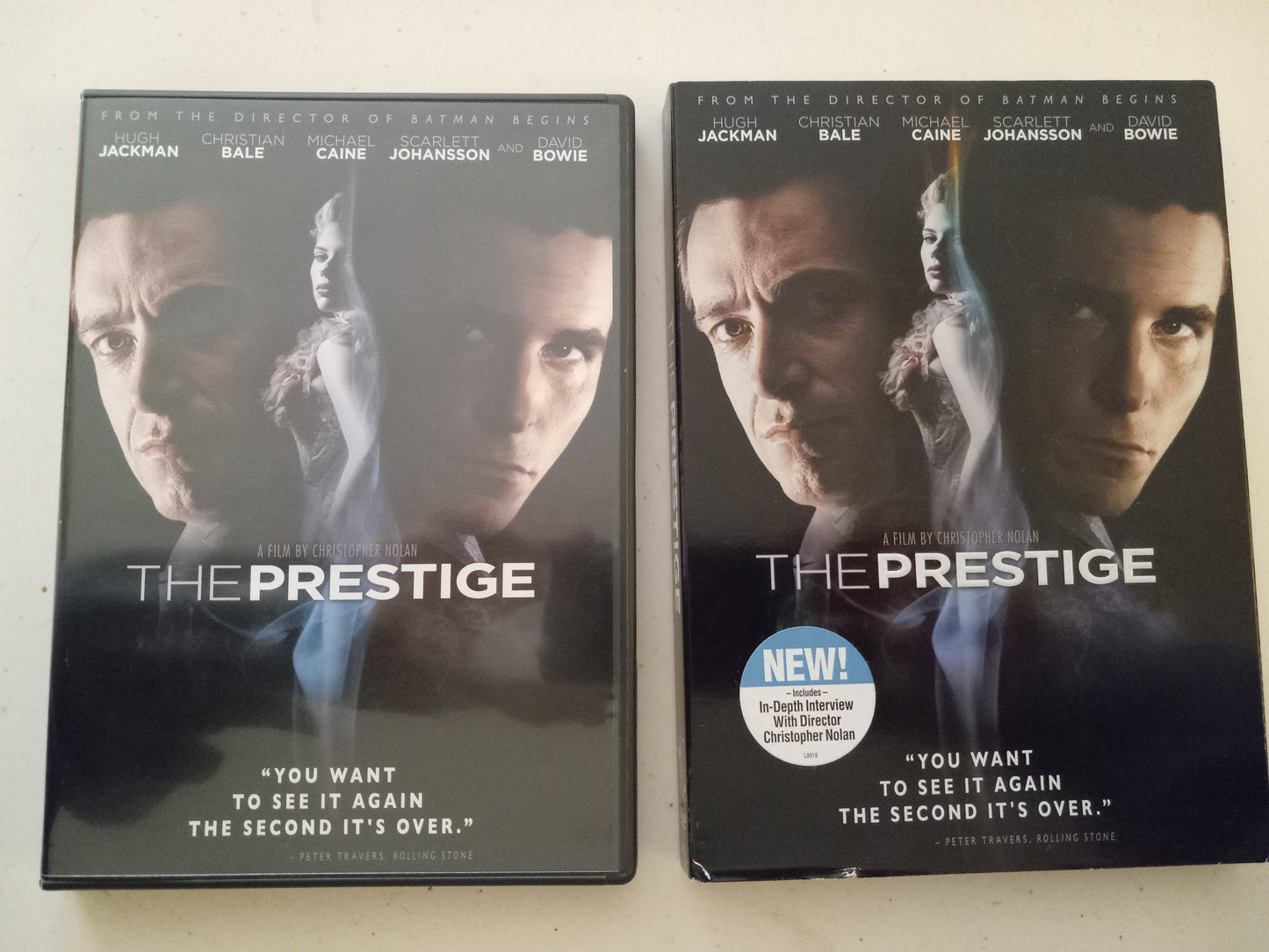 The Prestige, DVD Movie, Hugh Jackman Widescreen, Rated PG-13, NEW/USED