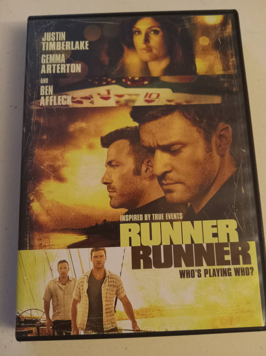 Runner Runner, DVD Movie, Rated R, Widescreen, USED