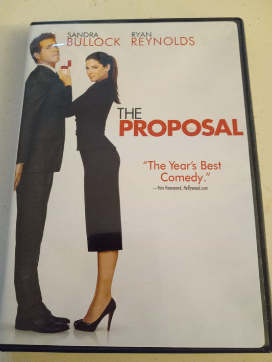The Proposal, DVD Movie, Sandra Bullock Widescreen, Rated PG-13, USED