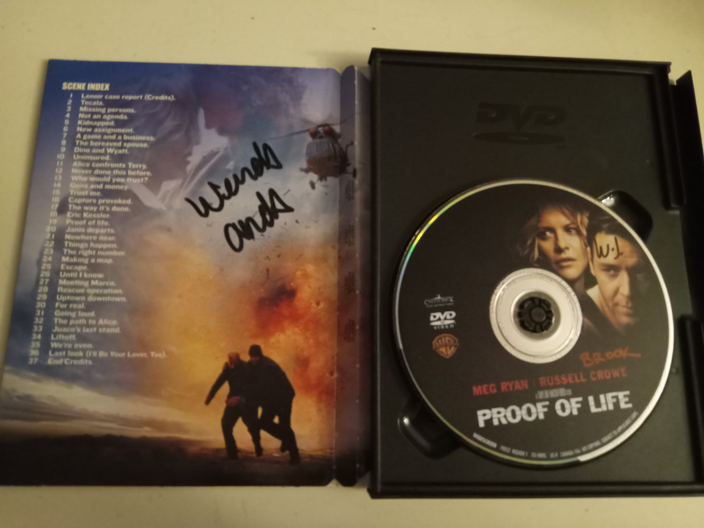 Proof Of Life, DVD Movie, Rated R, Widescreen, USED