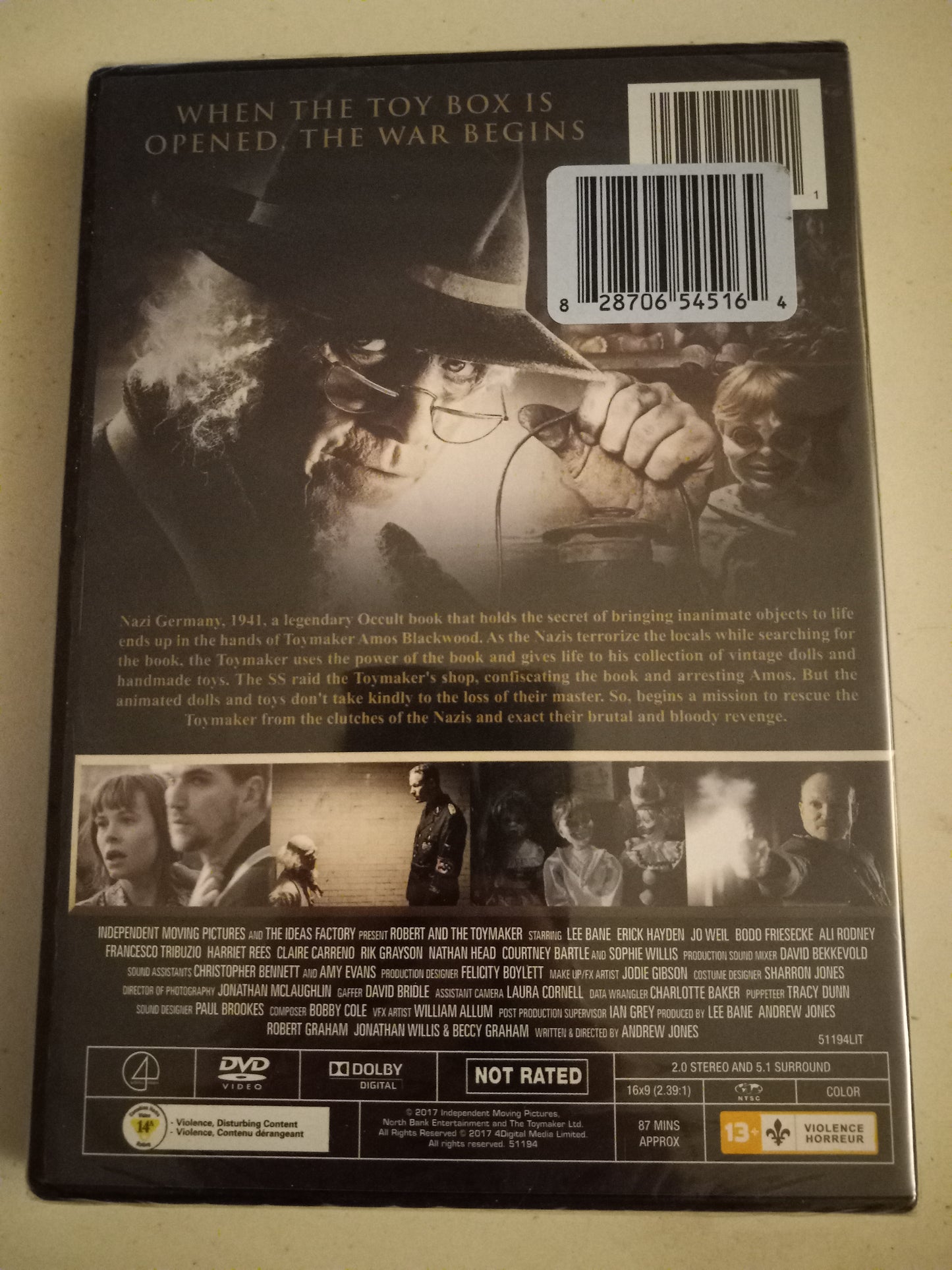 Robert, DVD Movie, Widescreen, Not Rated, NEW