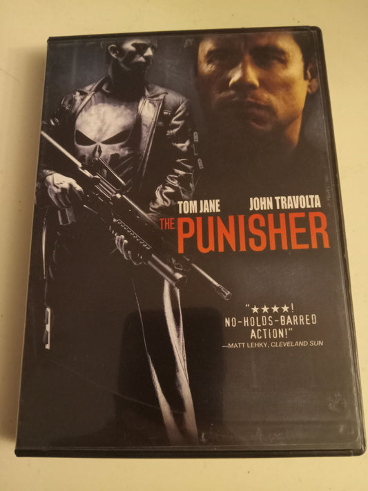 The Punisher, DVD Movie, Rated R, Widescreen, USED