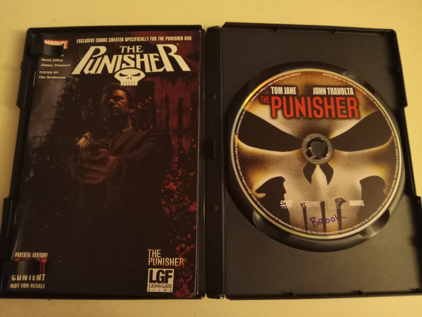 The Punisher, DVD Movie, Rated R, Widescreen, USED