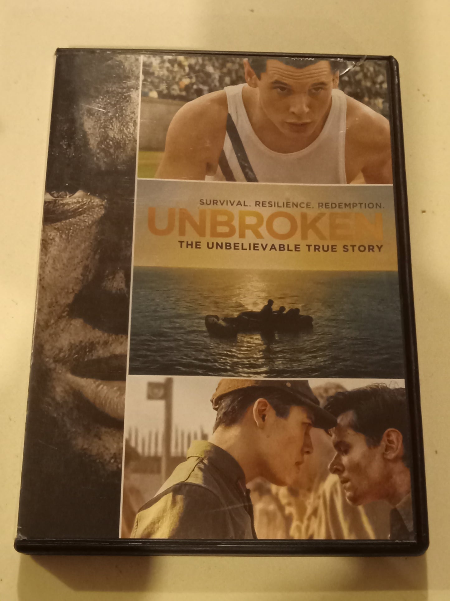 Unbroken, DVD Movie, Widescreen, Rated PG-13, USED