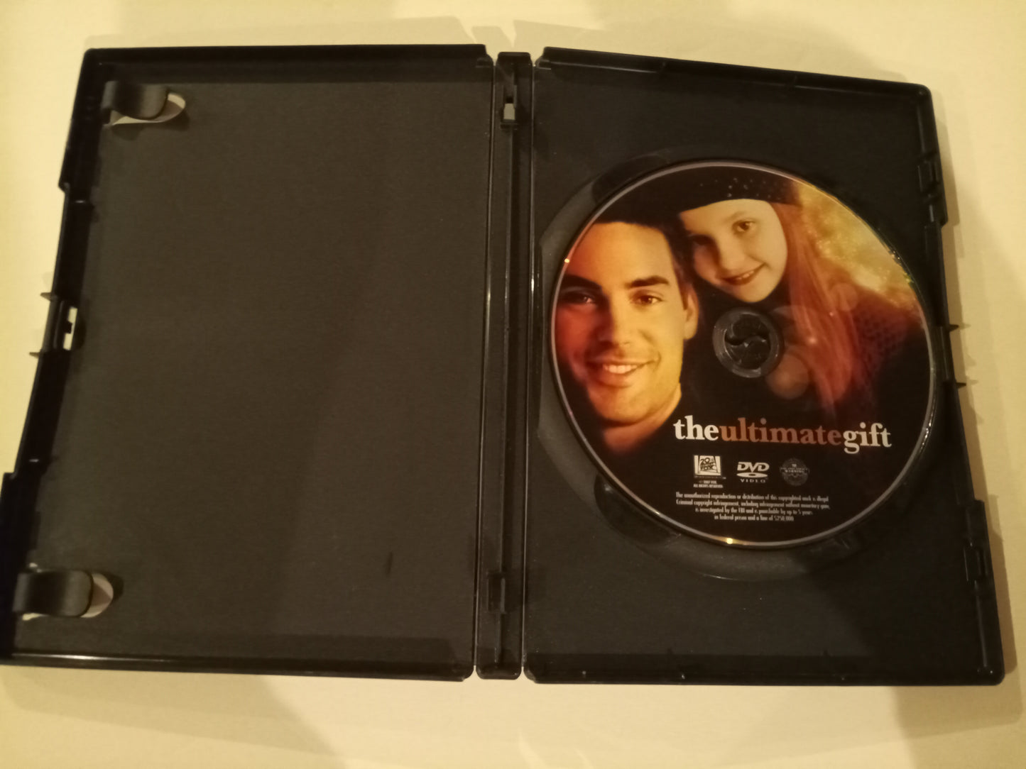 The Ultimate Gift DVD Movie, Drew Fuller Widescreen Rated PG, USED