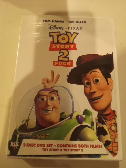 Toy Story 1 And 2, DVD Movies, Widescreen, Rated G, USED