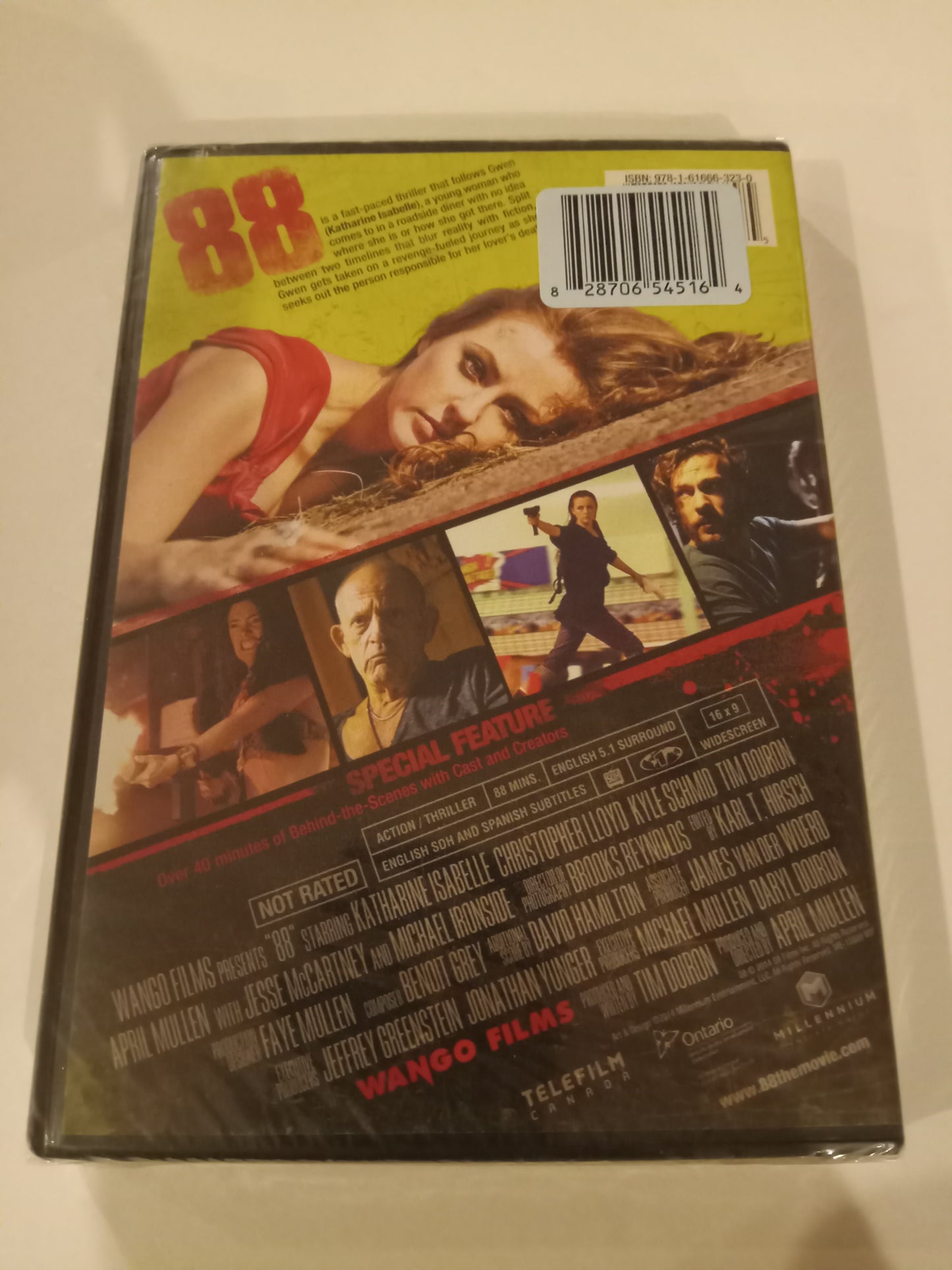 88, Eighty Eight DVD Movie, Widescreen, Not Rated, NEW