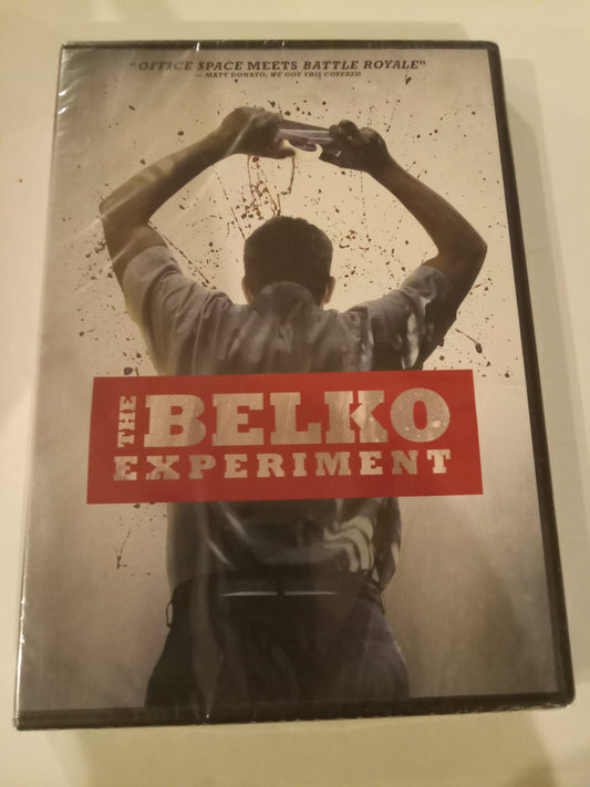 The Belko Experiment, DVD Movie, Widescreen, Rated R, NEW