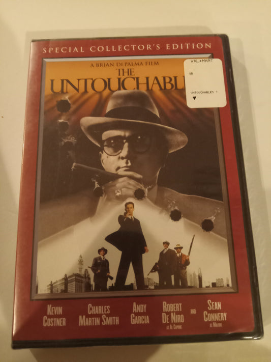 The Untouchables, Special Collector's Ed. DVD Movie, Kevin Costner Widescreen, Rated R, NEW/USED
