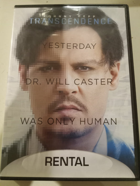 Transcendence, DVD Movie, Widescreen, Rated PG-13, USED