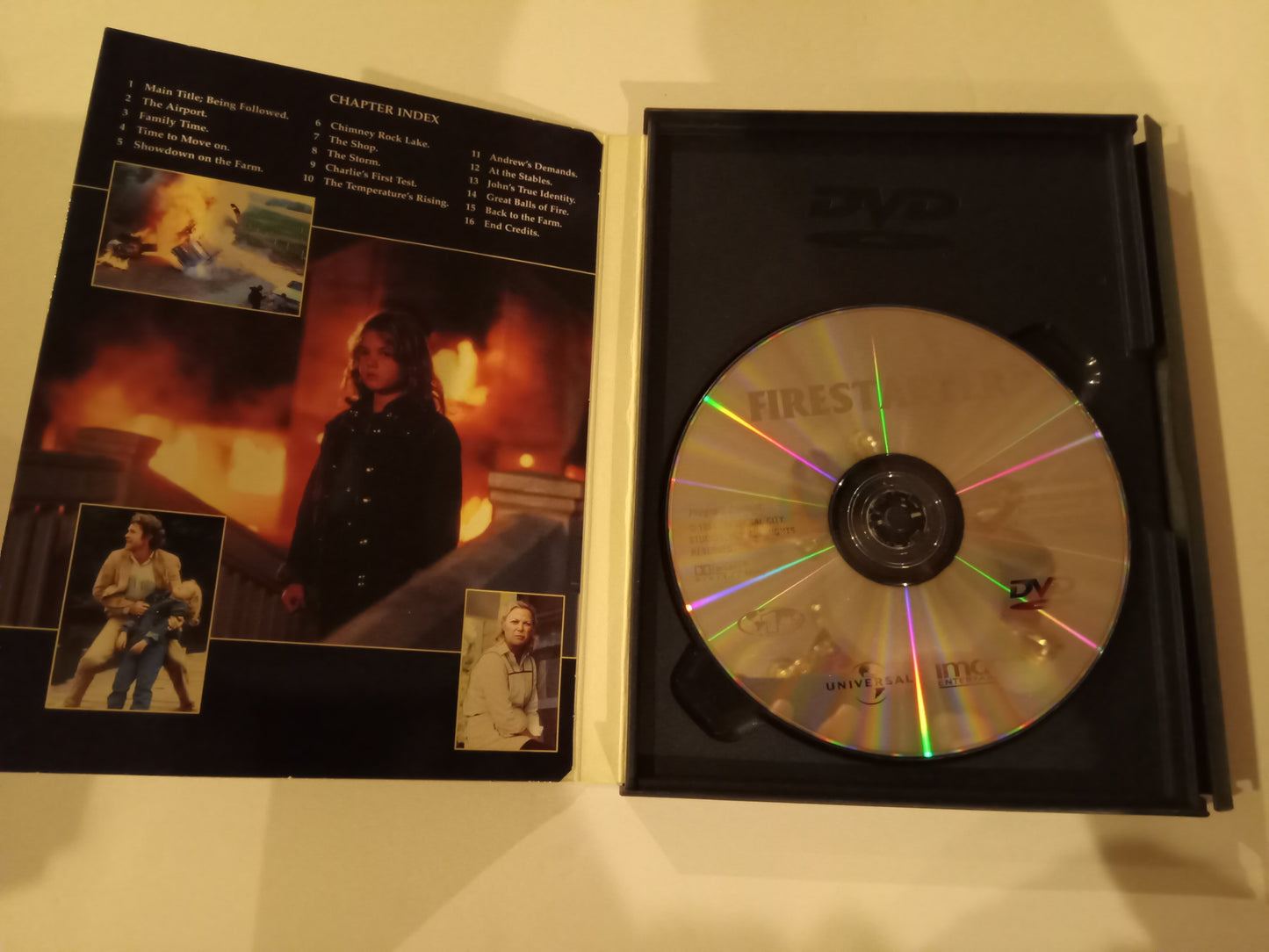 Firestarter, DVD Movie, Widescreen, Rated R, USED