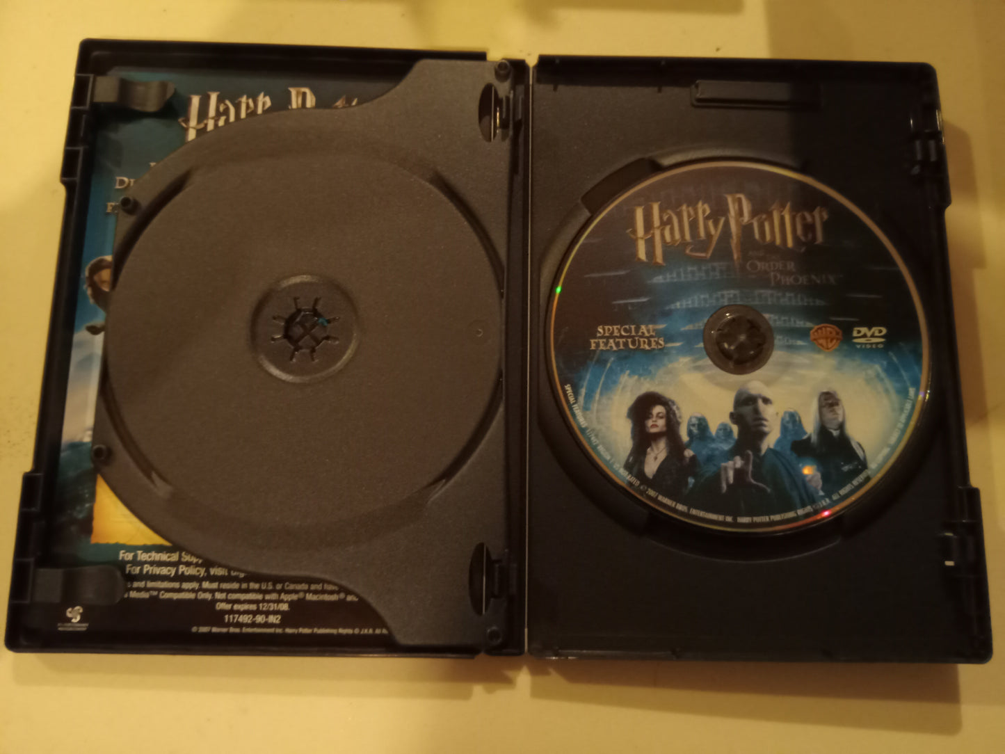 Harry Potter And The Order Of The Phoenix, DVD Movie, 2 Discs Special Ed. Widescreen, Rated PG-13, NEW/USED