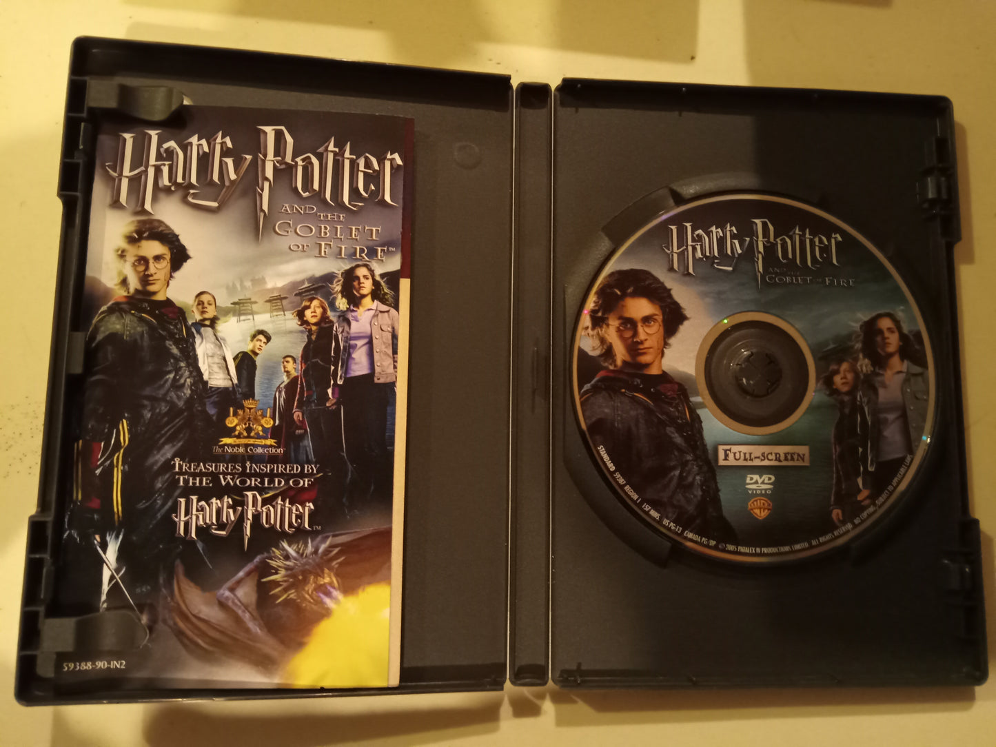 Harry Potter And The Goblet Of Fire, DVD Movie, Widescreen/Fullscreen, Rated PG-13, USED