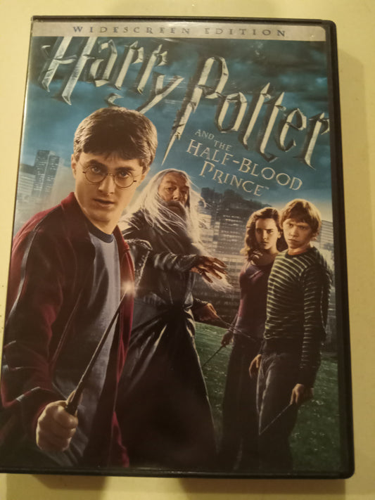 Harry Potter And The Half Blood Prince, DVD Movie, Widescreen, Rated PG, USED