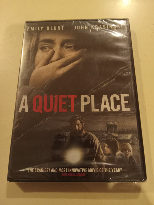 A Quiet Place, DVD Movie, Emily Blunt Widescreen, Rated PG-13, NEW