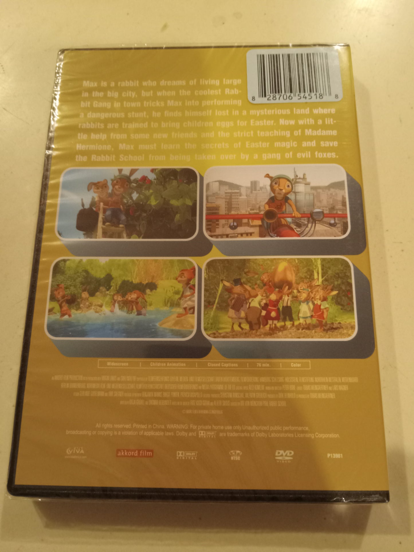 Rabbit School, DVD Movie, Widescreen, Not Rated, NEW