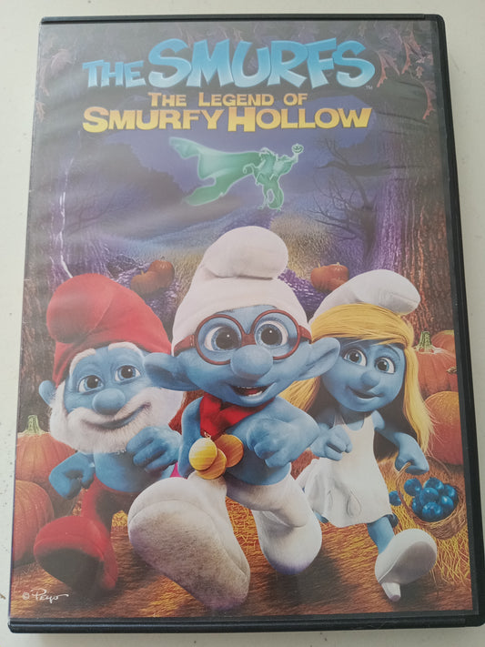 The Smurfs The Legend Of Smurfy Hollow, DVD Movie, Widescreen, Rated G, USED