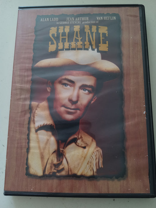 Shane, DVD Movie, Alan Ladd Fullscreen, Not Rated, USED