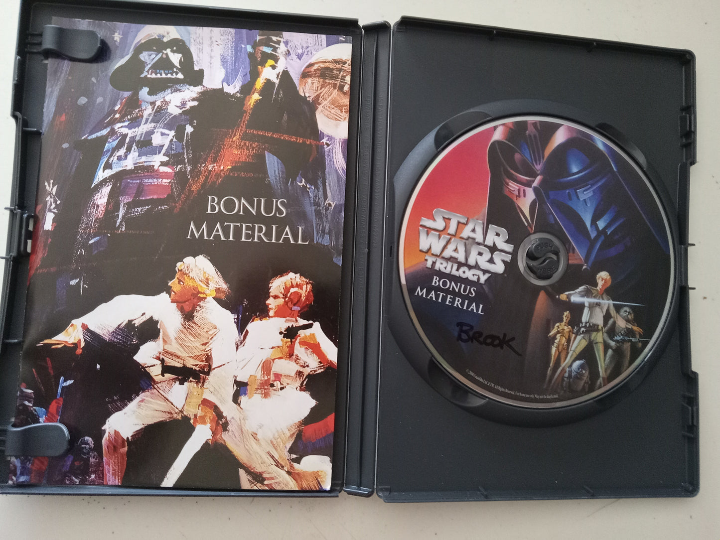 Star Wars Trilogy Bonus Material, DVD Movie, Widescreen, Not Rated, USED