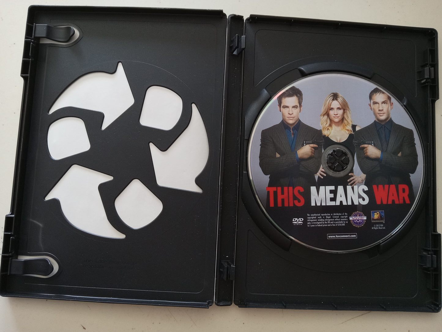 This Means War, DVD Movie, Reese Witherspoon Widescreen, Rated PG-13, USED
