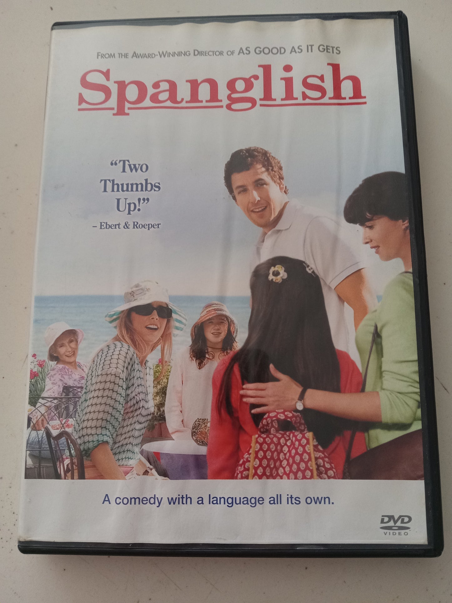 Spanglish, DVD Movie, Adam Sandler Widescreen, Rated PG-13, USED
