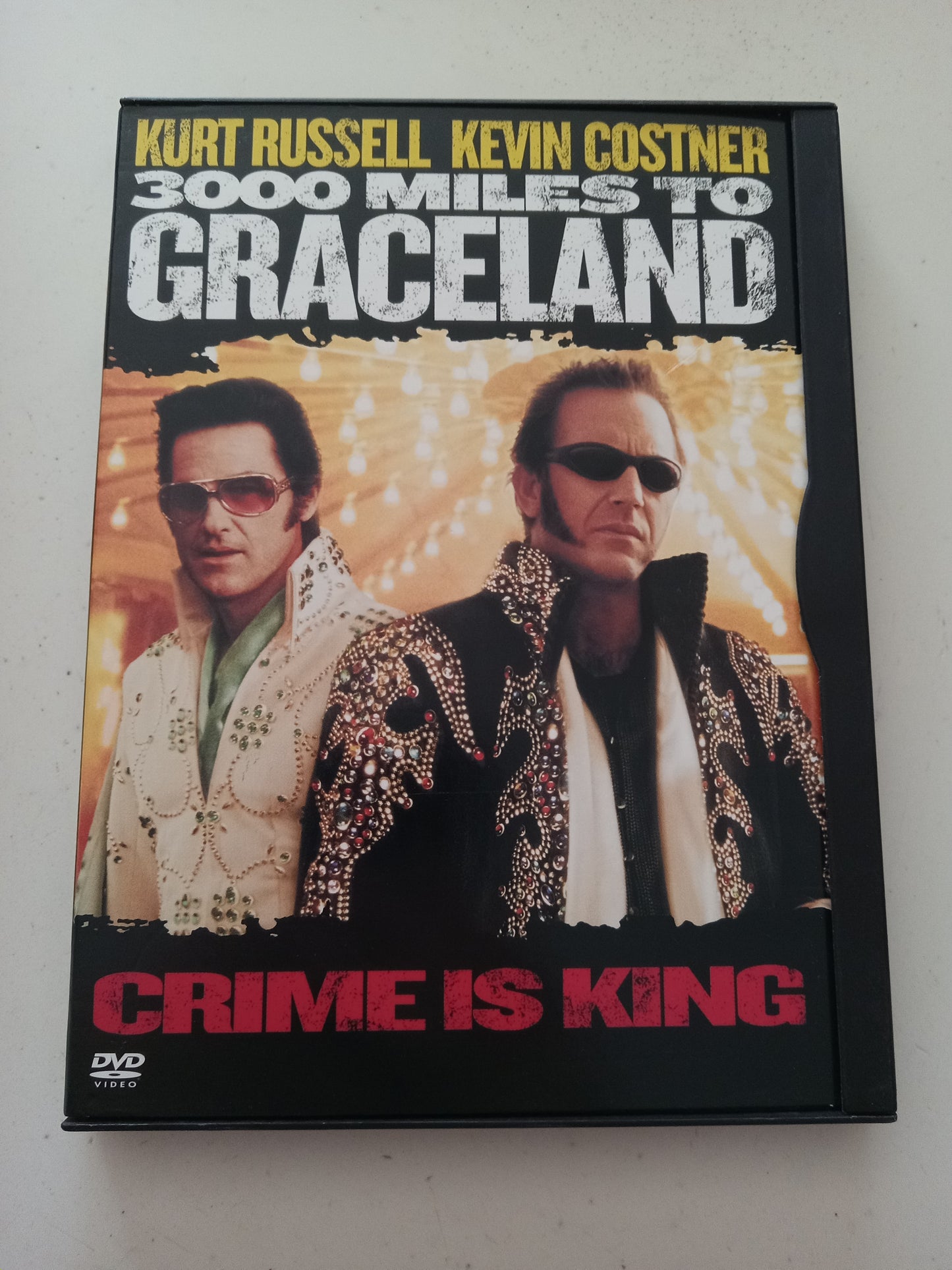 3000 Miles To Graceland, DVD Movie, Widescreen, Rated R, USED