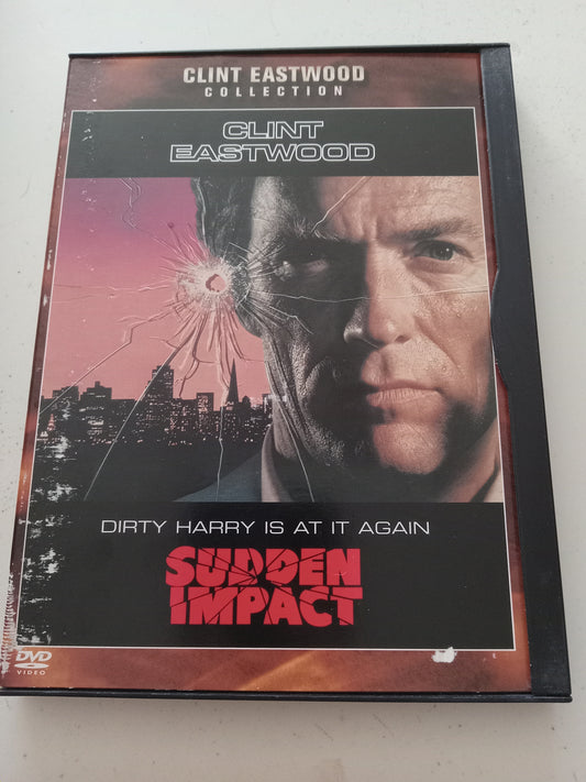 Sudden Impact, DVD Movie, Widescreen, Rated R, USED