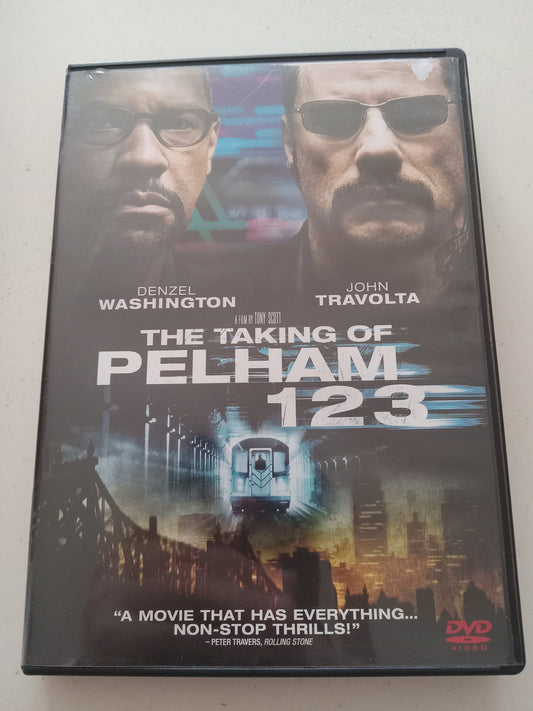 The Taking Of Pelham 123, DVD Movie, Widescreen, Rated R, USED