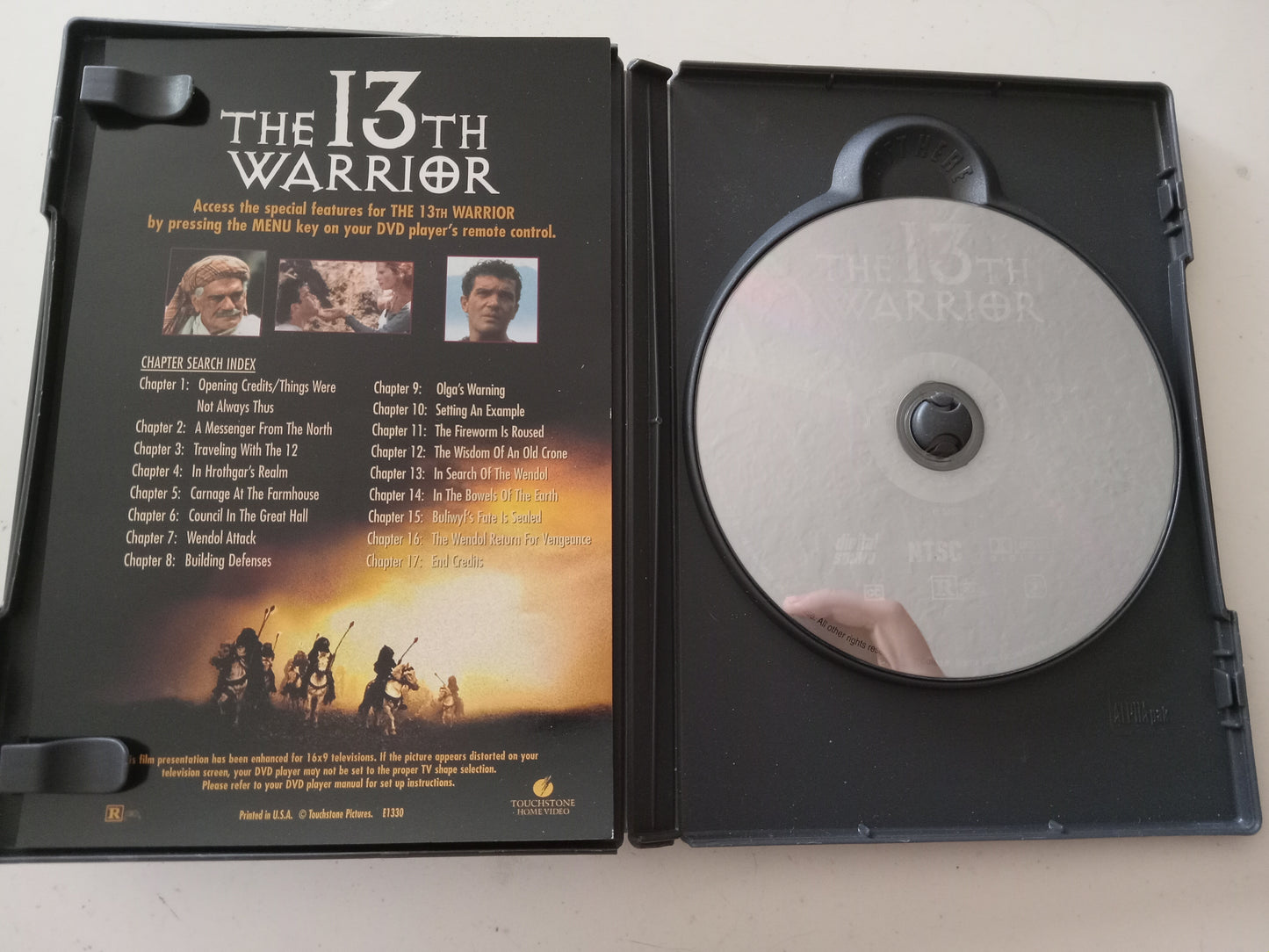 The 13th Warrior, DVD Movie, Widescreen, Rated R, USED