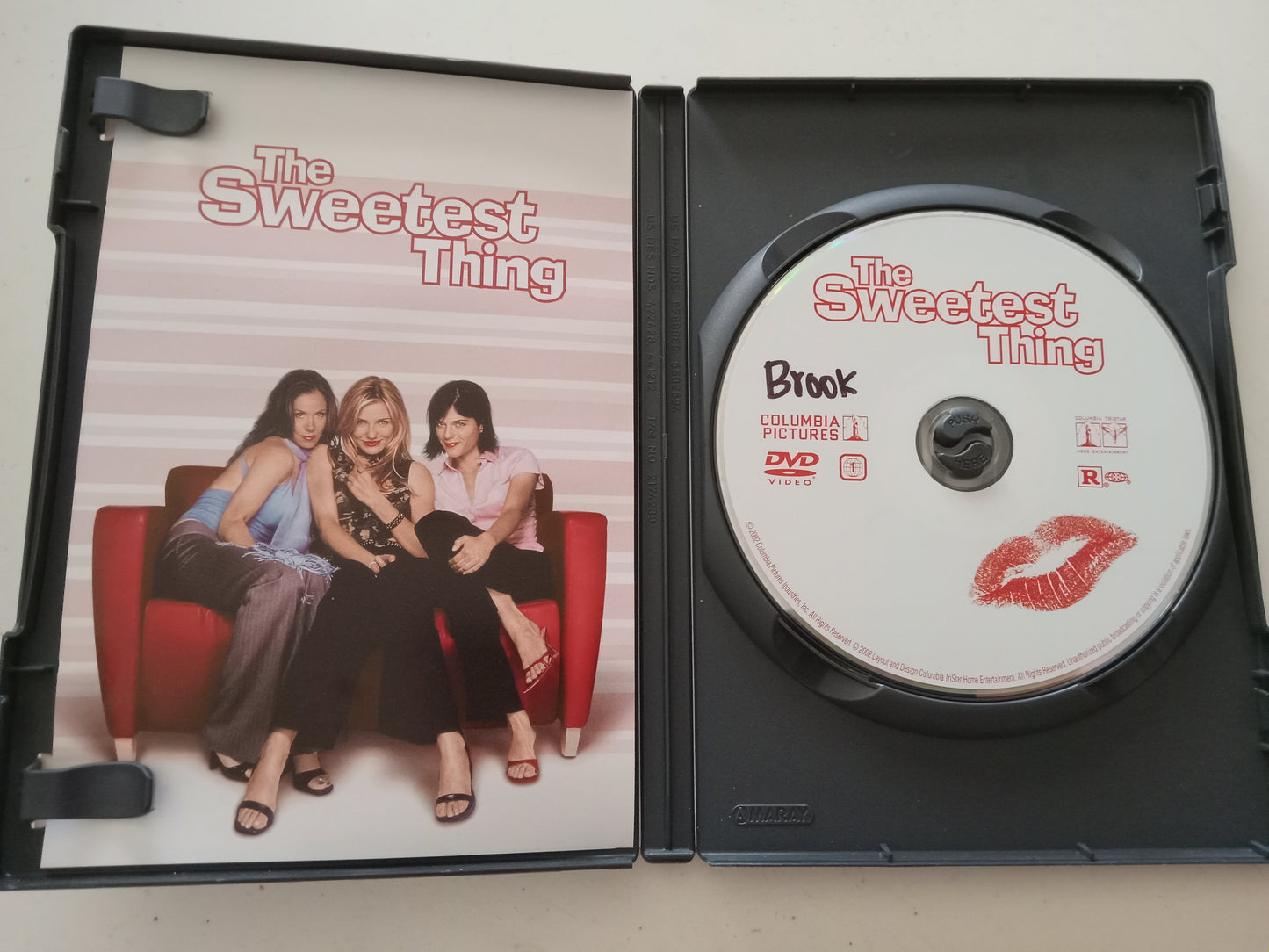 The Sweetest Thing DVD Movie, Cameron Diaz Widescreen, Not Rated/Rated R, USED