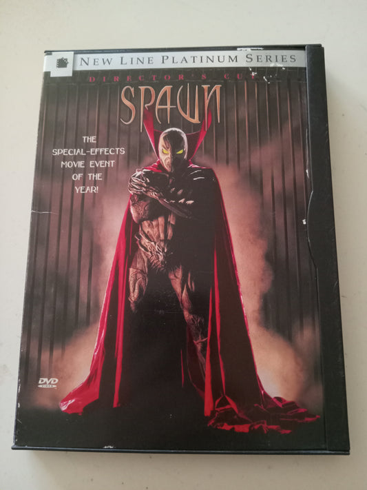 Spawn DVD Movie, Martin Sheen Widescreen, Director's Cut, Rated R, USED