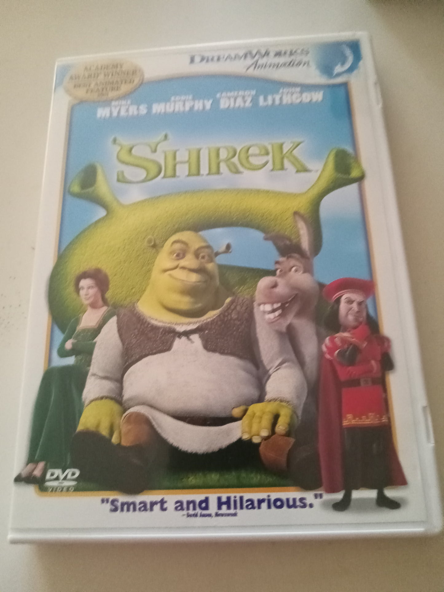 Shrek, DVD Movie, 2 Disc Special Ed. Widescreen/Fullscreen, Rated PG, USED