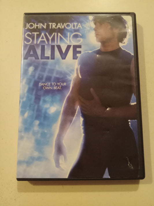 Staying Alive, DVD Movie, Widescreen, Rated PG, USED