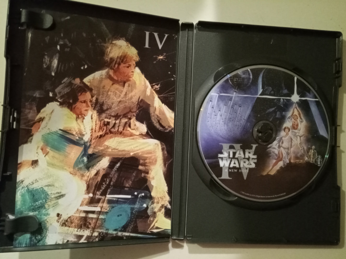 Star Wars IV 4, A New Hope, DVD Movie, Widescreen, Rated PG, USED