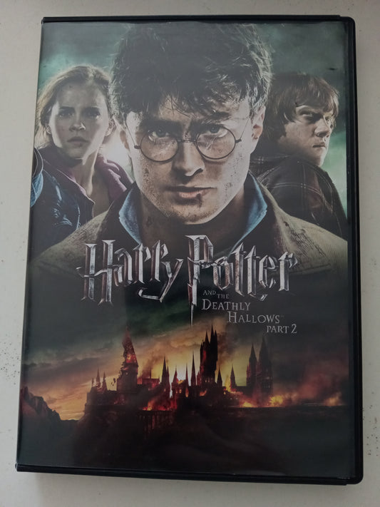 Harry Potter And The Deathly Hallows Part 2, DVD Movie, Widescreen, Rated PG-13, USED