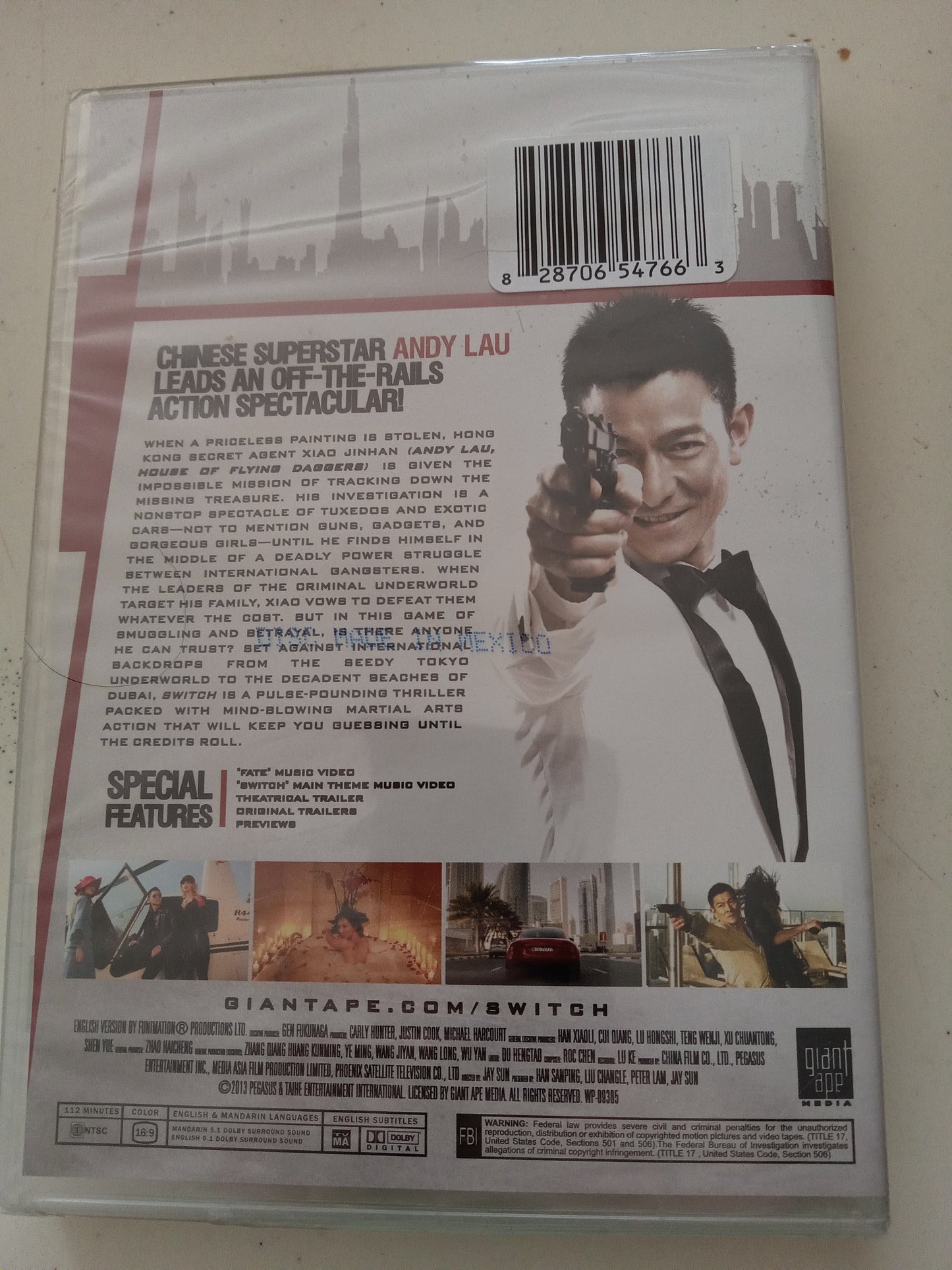 Switch 2013, DVD Movie, Widescreen, Not Rated, NEW