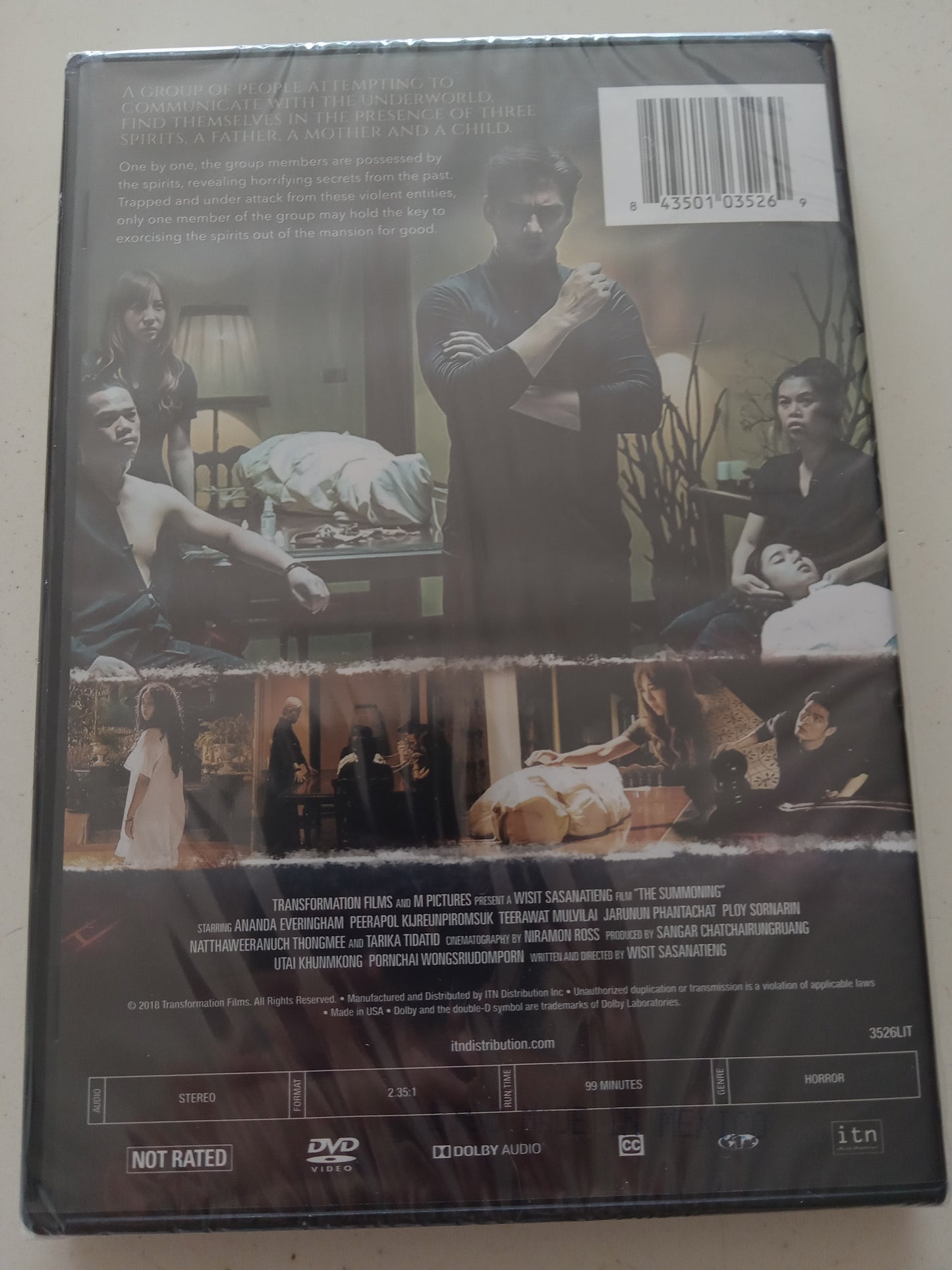 The Summoning DVD Movie, Widescreen, Not Rated, NEW