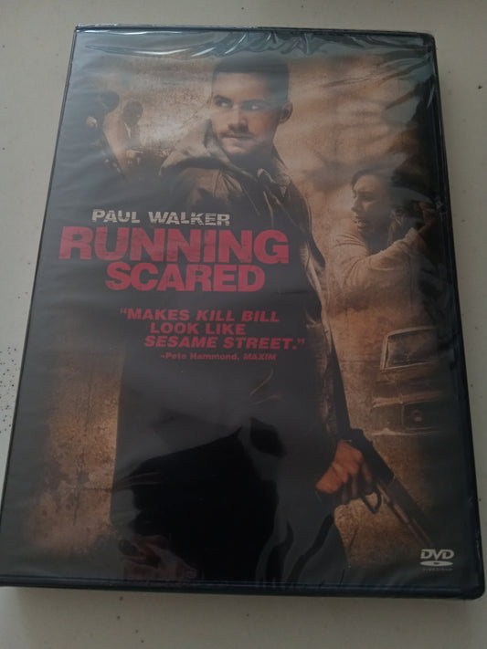 Running Scared, DVD Movie, Widescreen, Rated R, NEW