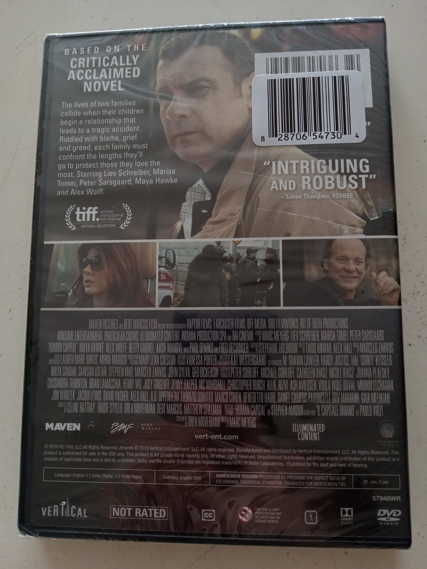 Human Capital, DVD Movie, Widescreen, Not Rated, NEW