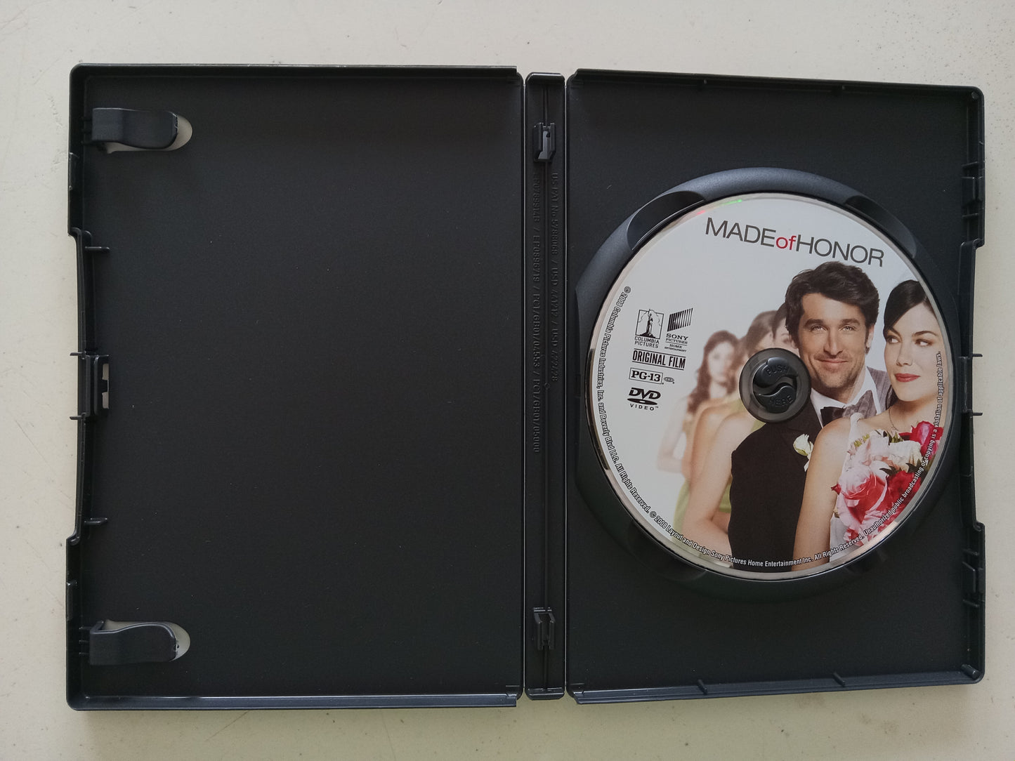 Made Of Honor, DVD Movie, Patrick Dempsey Widescreen & Fullscreen, Rated PG-13, NEW/USED