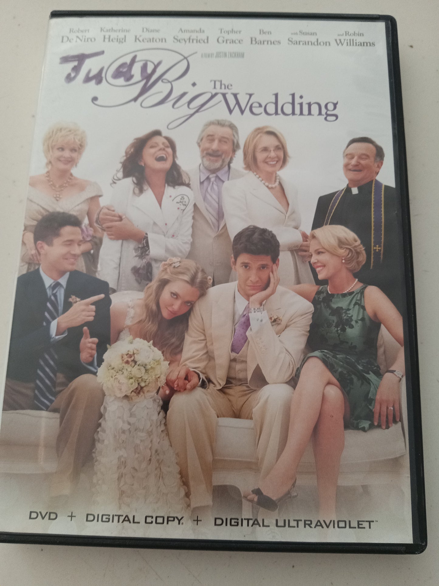 The Big Wedding, DVD Movie, Widescreen, Rated R, USED