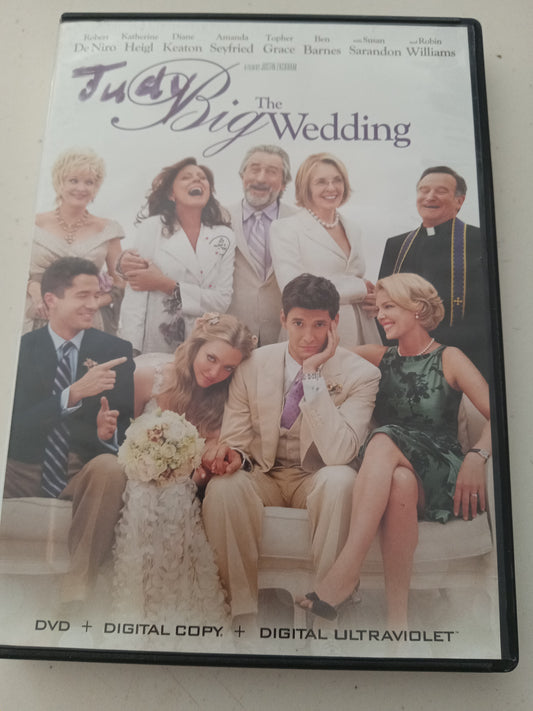 The Big Wedding, DVD Movie, Widescreen, Rated R, USED
