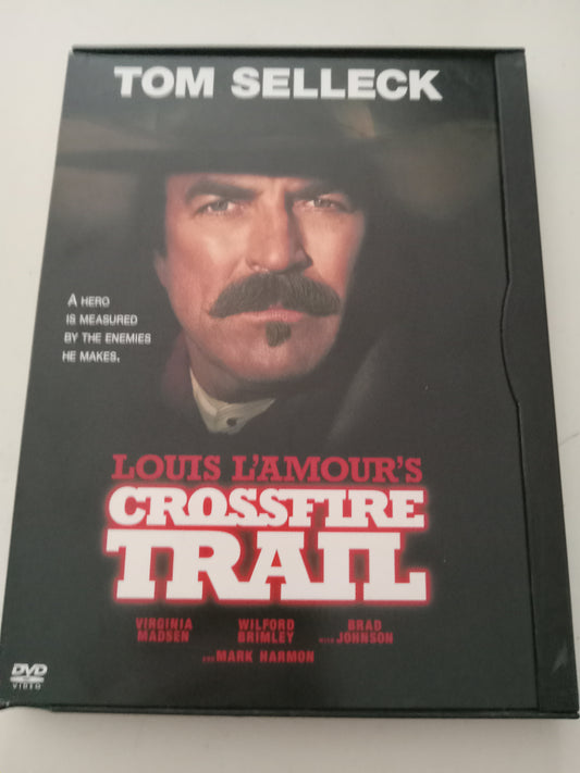 Louis L'Amour's Crossfire Trail, DVD Movie, Widescreen, Not Rated, USED
